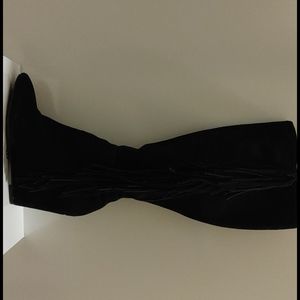 Black over the knee freyed boots